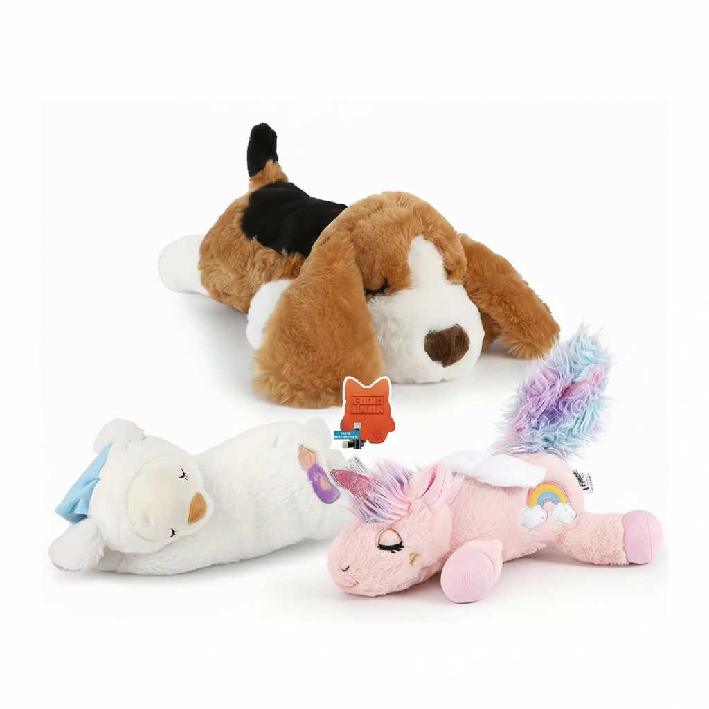 Plush Calming Dog Toy – Chew, Soothe & Train Your Pup
