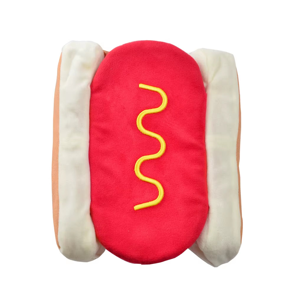 Funny Pet Cat Costume Halloween Clothes for Small Medium Dogs Cats Hot Dog Shaped Cute Puppy Kitten Dress up Apparel Party Gifts