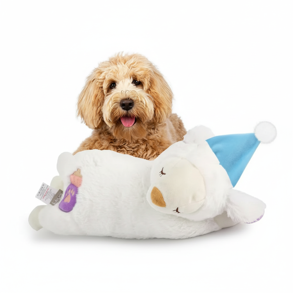 Plush Calming Dog Toy – Chew, Soothe & Train Your Pup