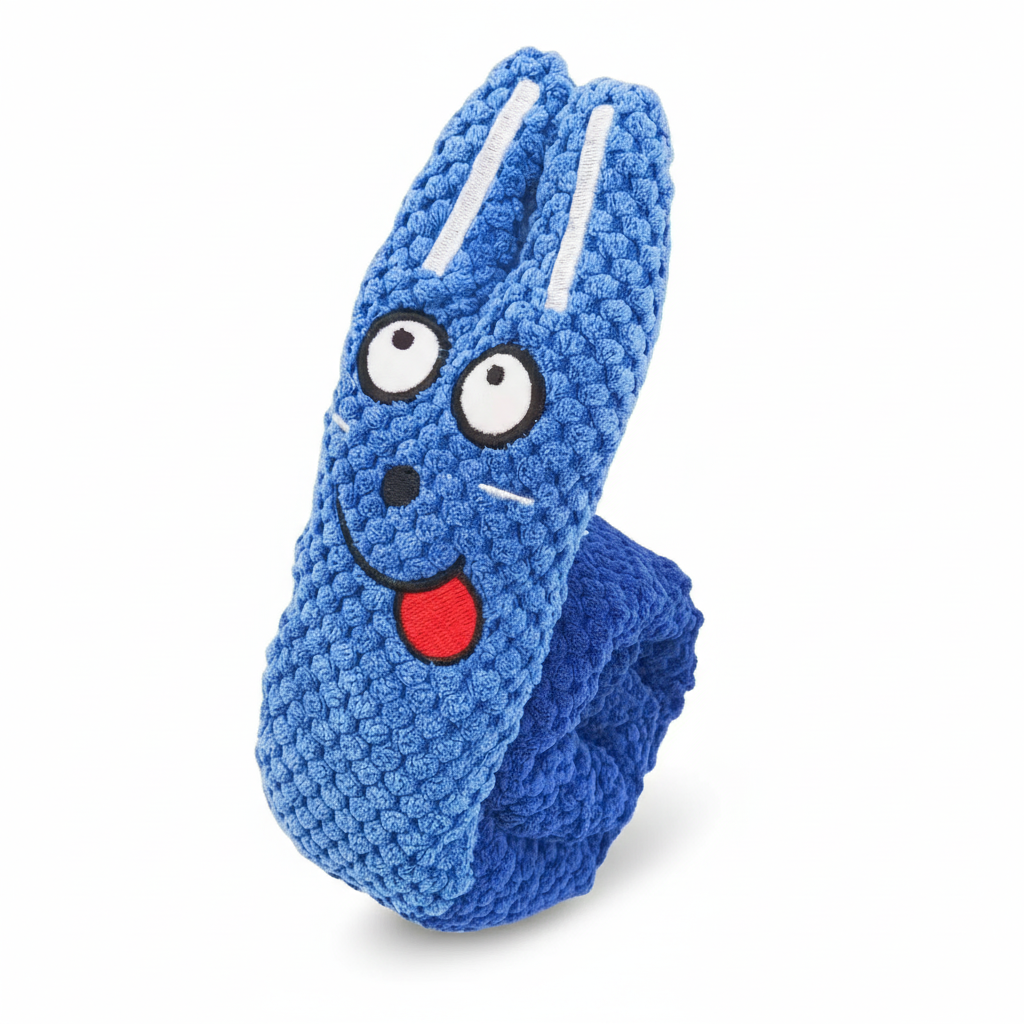 Interactive Snail Toy – Squeaky, Indestructible Plush