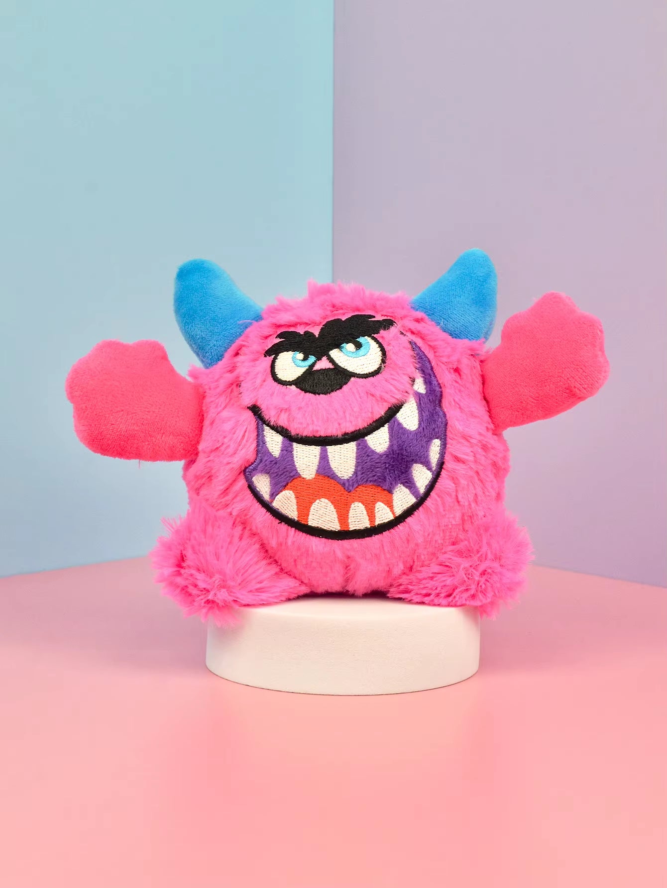 1 Pcs Active Moving Dog Plush Squeaky Small Balls Enjoying Dog Interactive Toys 2-In-1 Designer Pet Gift for Halloween
